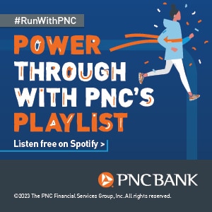 Run with PNC and Spotify graphic