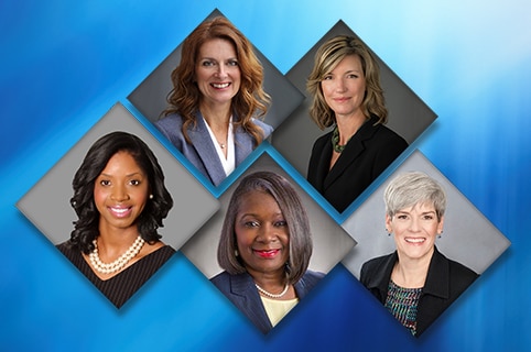 Photos of women featured in story