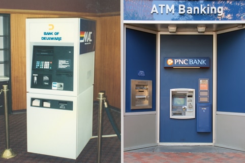 comparison of old and new ATMs