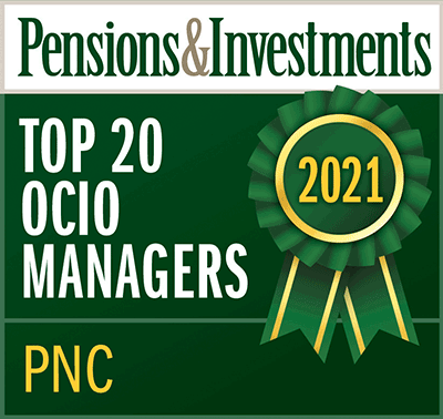 top 20 OCIO managers award ribbon