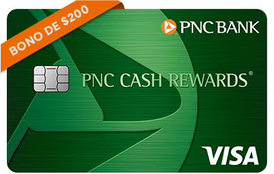 Tarjeta de crédito PNC Cash Rewards Visa