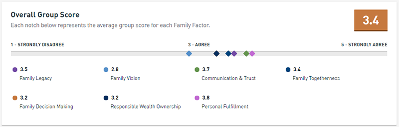 image of group survey example responses