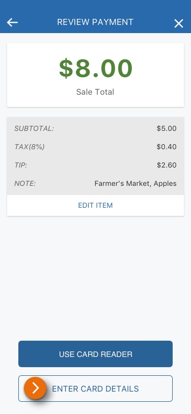 Image of the Review Payment view in the PNC Mobile App