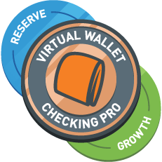 Virtual Wallet Checking Pro with Spend, Reserve and Growth