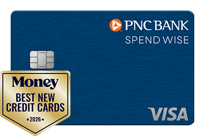 Tarjeta de crédito PNC Spend Wise - Mejores tarjetas de crédito nuevas de 2026 de Money Magazine