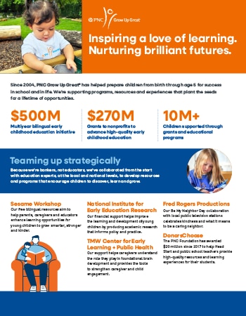 Grow Up Great fact sheet 