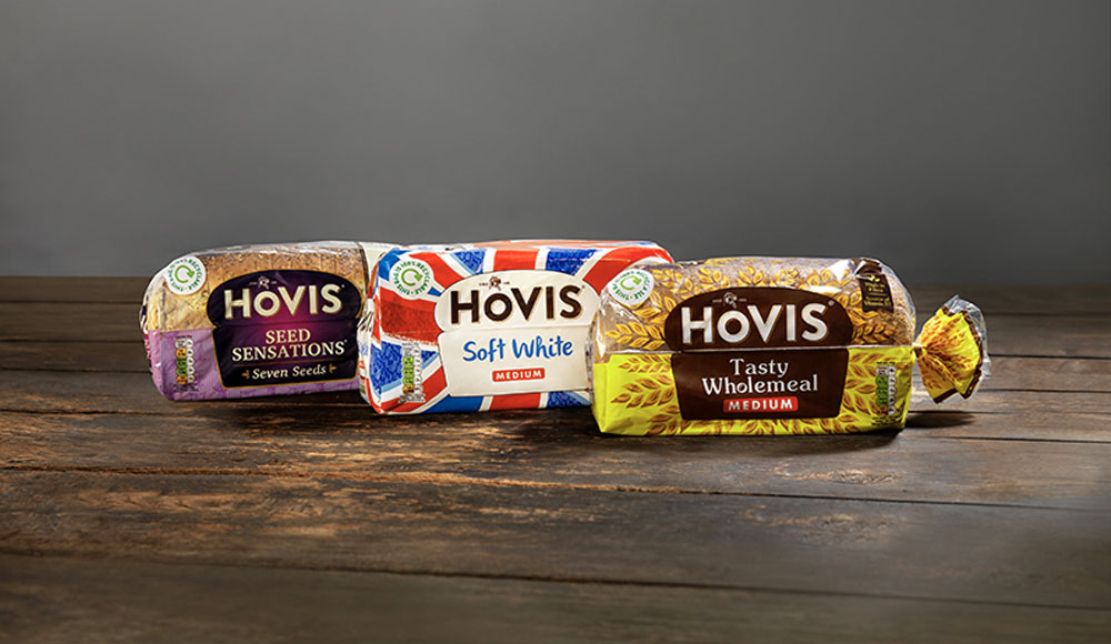 Assorted Hovis bread products