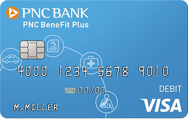 PNC BeneFit Plus Debit Card