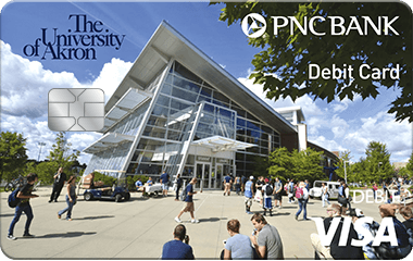 The University of Akron Debit Card