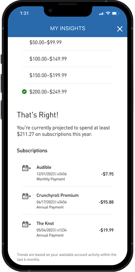 Screenshot of the introductory messages with the Get Started button highlighted