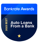 Bankrate auto award 2023