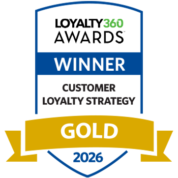 Loyalty 360 Awards Winner Customer Loyalty Strategy Gold 2026