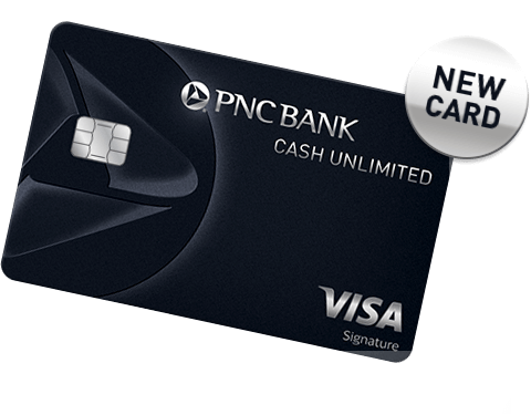 Nueva tarjeta PNC Cash Unlimited