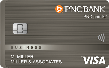 Tarjeta de crédito empresarial PNC points Visa®