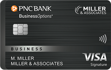  Tarjeta de crédito PNC BusinessOptions Visa Signature®
