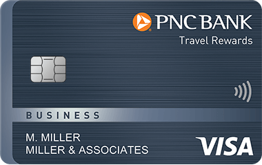 Tarjeta de crédito empresarial PNC Travel Rewards Visa