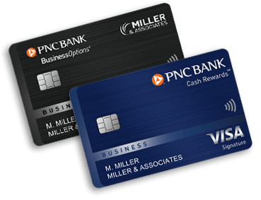       Múltiples tarjetas de crédito de PNC Bank 