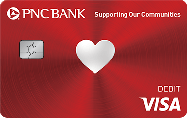 Red Cross Heart Debit Card