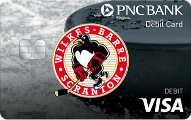 Wilkes-Barre Scranton Penguins Debit Card