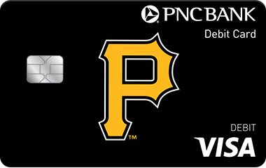 PNC Visa Debit Card, Pittsburgh Pirates Design